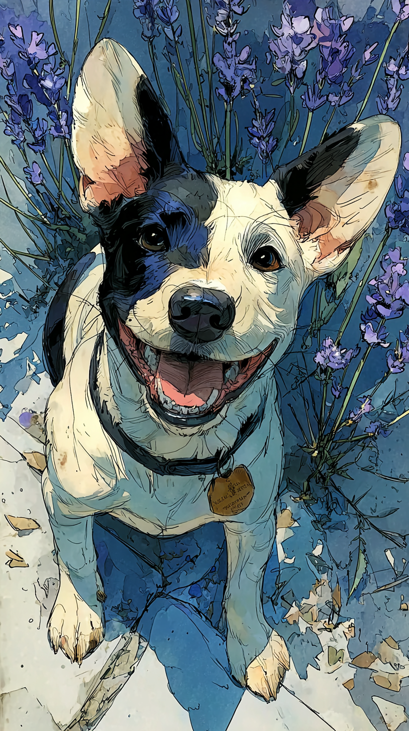 chien heureux vitalité – naturopathie animale
