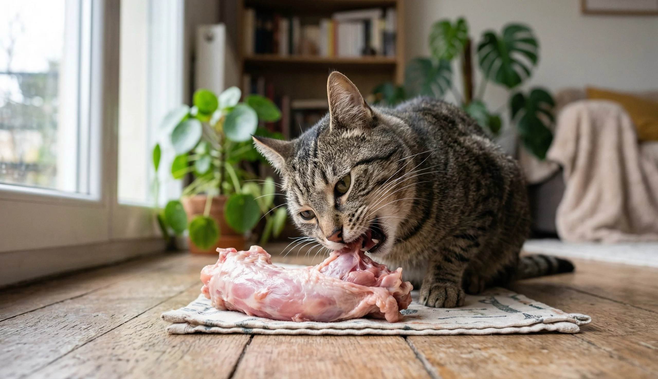 Tartre chez le chat – absence de mastication Tartre chez le chat - absence de mastication
