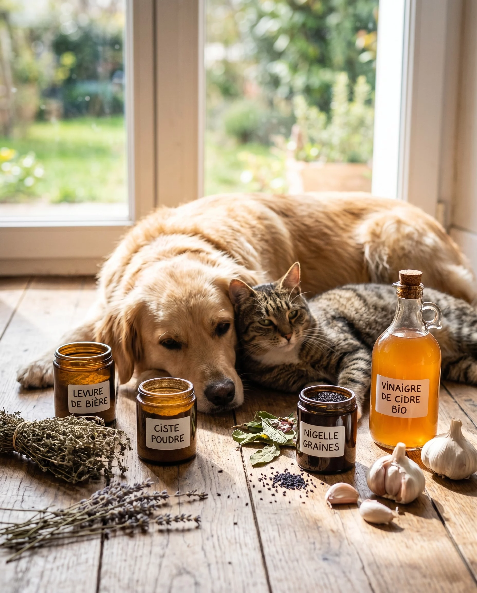 Tiques 5 compléments naturels pour rendre votre animal moins attractif -Chimique ou naturel