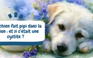 Mon chien fait pipi dans la maison et si c'était une cystite - article blog
